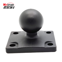 Enstar Rider Navigator Flat Fixed Composite Base Ball Head Square Mobile Phone Bracket Accessories Equipment