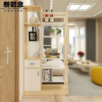 Entry Hall porch cabinet multi-layer shelf screen partition living room shoe cabinet solid wood small apartment