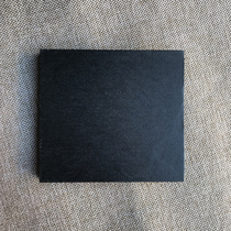 Wire Drawing Black Optical Box Vegetarian Strips Grain Monolithically DVD CD Gift Box Atmospheric Upscale