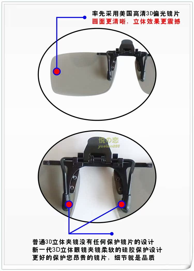 Lunettes 3D YUESHIJIE - Ref 1242729 Image 15