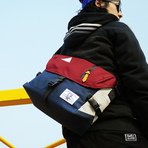Cross shoulder bag men Korean riding shoulder bag female street leisure sports messenger bag dead flying student tide