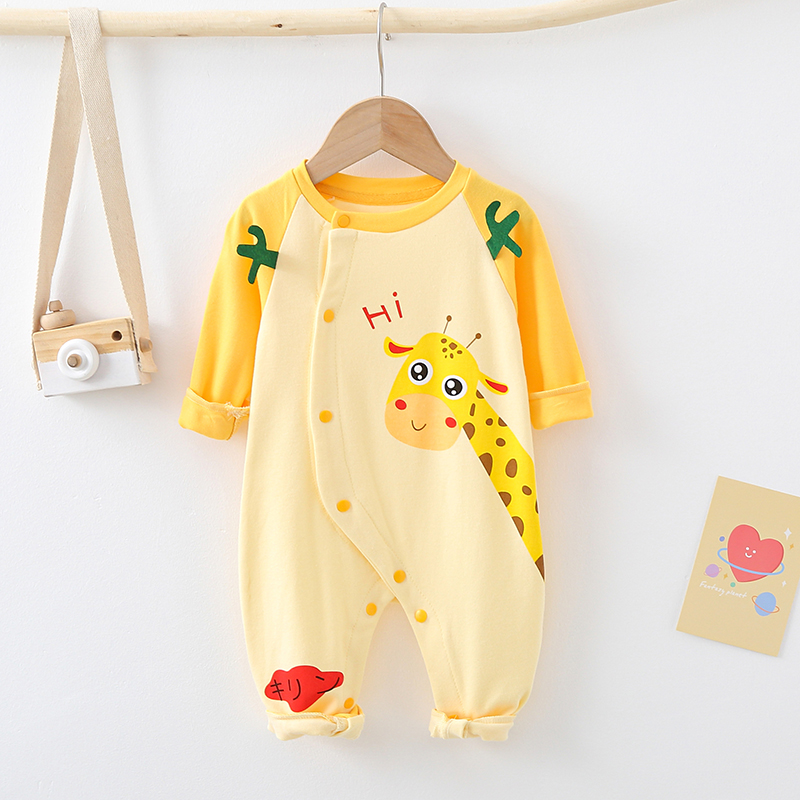 Baby Even sweaters fall long sleeves Harvest autumn for men's baby climbing suit Spring and autumn suit freshly clothes cute