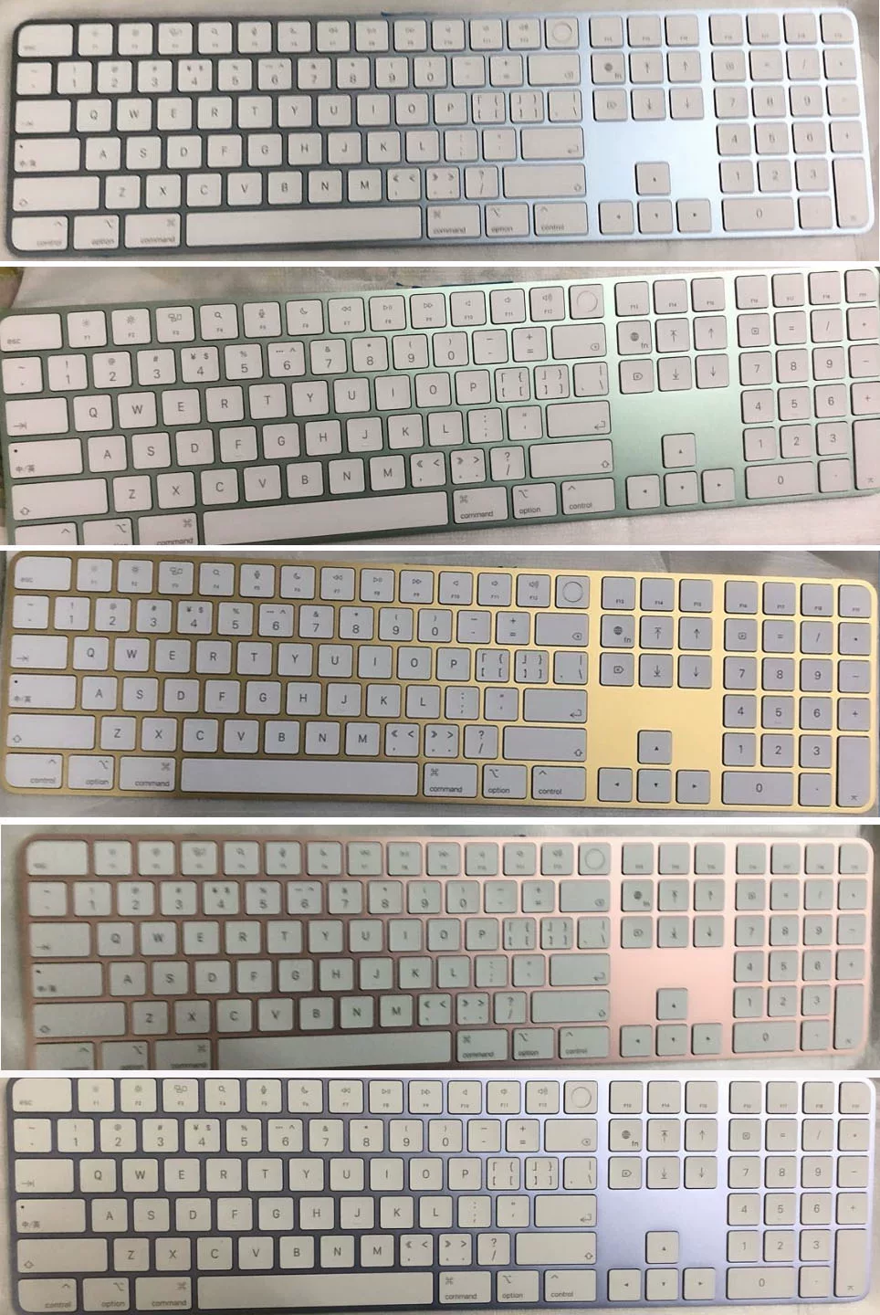 Apple IMAC Computer G6 Wireless Bluetooth Magic KEYBOARD 2nd generation iPad wonderful control keyboard 3 three generations