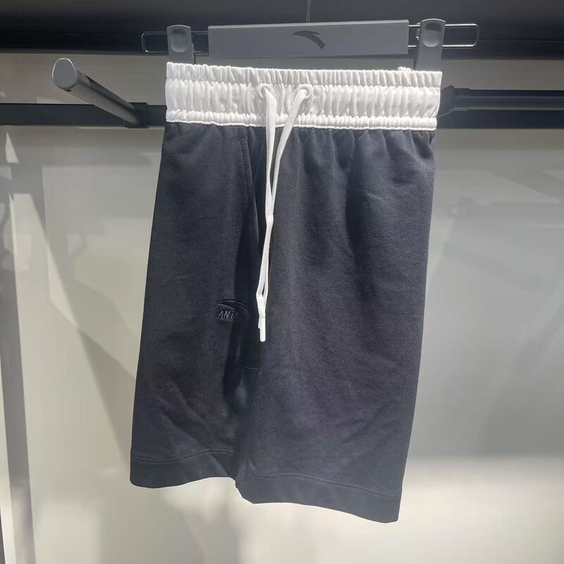 Anta Sports Shorts for Women 2025 Summer New Style Casual Versatile Loose Knitted Mid-Length Pants 162528310 Anta Sports Shorts for Women 2025 Summer New Style Casual Versatile Loose Knitted Mid-Length Pants 162528310