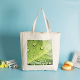 Портативные холст -мешки настраиваемые логотипные пакеты хлопчатобумажных пакетов с нижней, боковой сумкой Canvas Conference Conference Sagn настройка может быть срочной