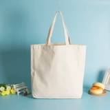 Портативные холст -мешки настраиваемые логотипные пакеты хлопчатобумажных пакетов с нижней, боковой сумкой Canvas Conference Conference Sagn настройка может быть срочной