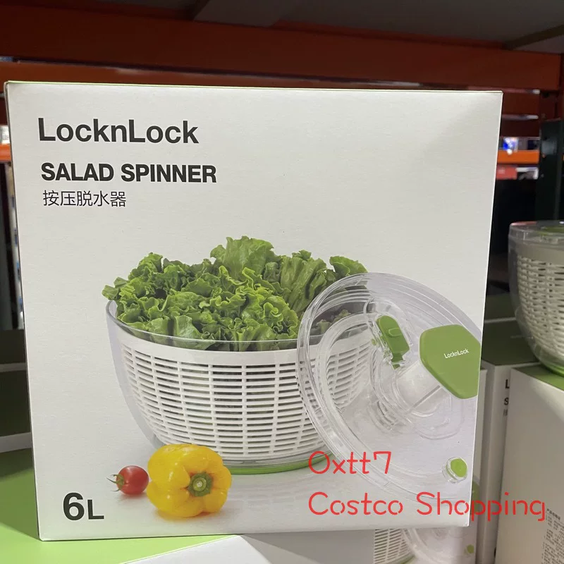 Покупатель из Costco LOCKNLOCK овощной дегидратор сушилка кухонный корзина для мытья и слива овощей