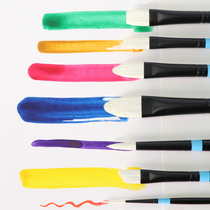 Princeton 6500CATALYST long pole professional oil painting propylene imported nylon hair painting pen imitation white bristles