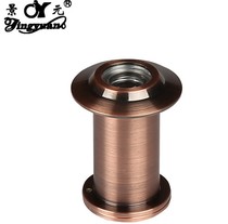 Constant door matched security door cat eye full copper cat eye high clear big view integrated back cover 25mm 45-95