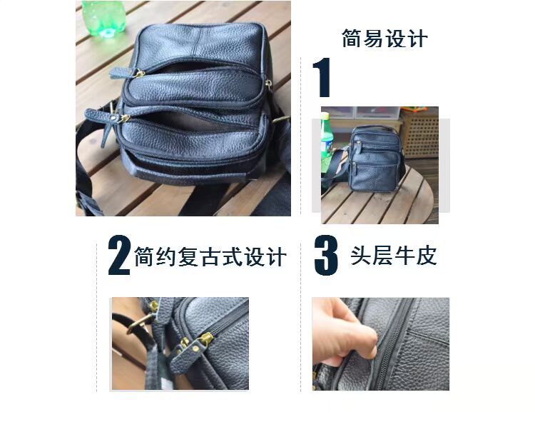 Nhà máy trực tiếp giải phóng mặt bằng miễn phí lớp vải da bò vải 瑕疵 handle tay cầm thô ráp vai duy nhất túi điện thoại Messenger móc túi đựng điện thoại