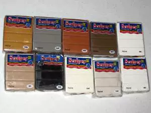 30 кусочков Sculpey III American Sculpey3 Профессиональный клин мягкий горшок горлочный горшок включает в себя светящийся цвет