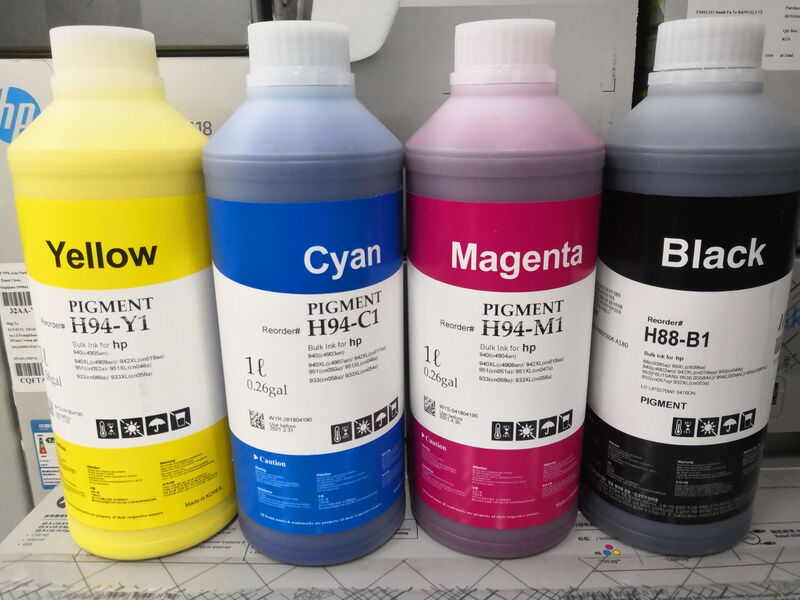 Suitable for HP Page-Wide Machines 452Dw 552 477 and All Other Models, Korean Pigment Pigment Ink