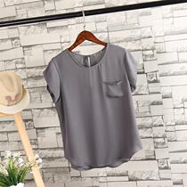 Summer New Han edition Han Large Hang Sleeve Shirts Printed Short Sleeve T-shirts Womens Clothes A7-4