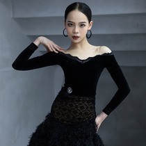 Star Dance Suit Latin Dance Practice Suit Class Suit Noble and Elegant Temperament New Performance Suit for Girls and Adults