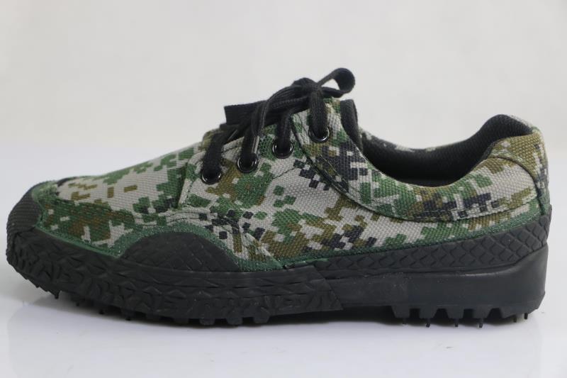 Bottes militaires pour homme en toile - Ref 1399857 Image 24