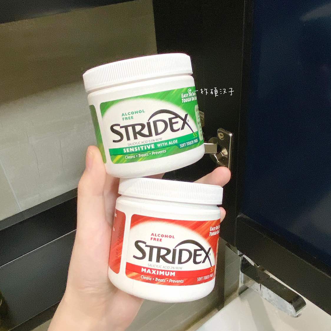 (Smoothing Skin) Stridex Salicylic Acid Removing Blackhead Pads Alcohol Free