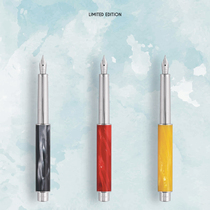 Spot Wantejia Montegrappa dwarf Gnomo pen Wande Pie sterling silver pen body 18K gold tip