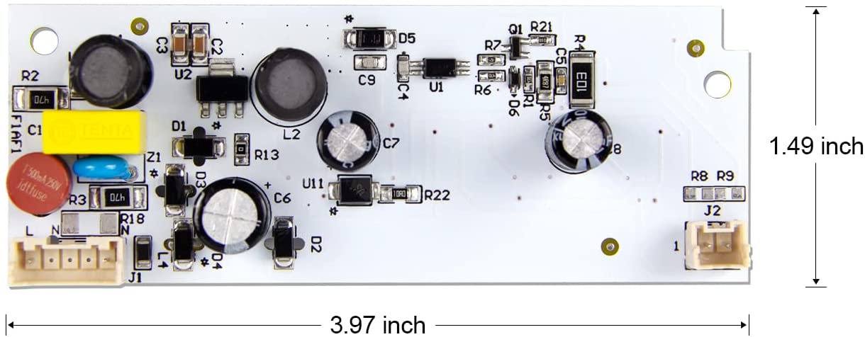W10515058 W10515057 LED Lamp Driver Whirlpool KenmoreMaytag Whirlpool