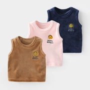 Áo vest bé trai mùa đông 2018 mới áo vest trẻ em phiên bản Hàn Quốc áo vest mùa thu và mùa đông quần áo trẻ em mùa đông