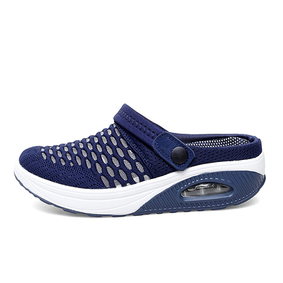 Летние босоножки, тапочки в стиле Crocs, спортивные сандалии, пляжная качалка, пляжная обувь, для среднего возраста