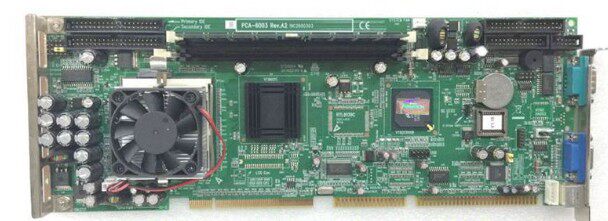 Original assembly and disassembly of ADVANTECH research PCA-6003V industrial control main board P3 motherboard with CPU memory fan