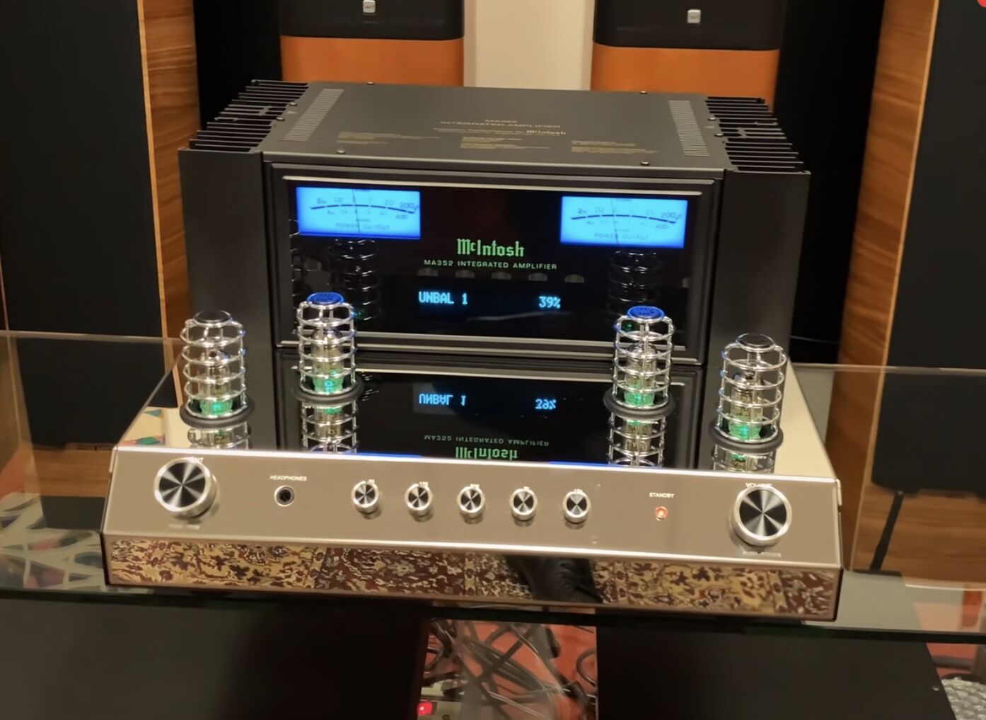 McJingtu MA252 MA352 front biliary rear stone combined power amplifier US power amplifier bile line goods