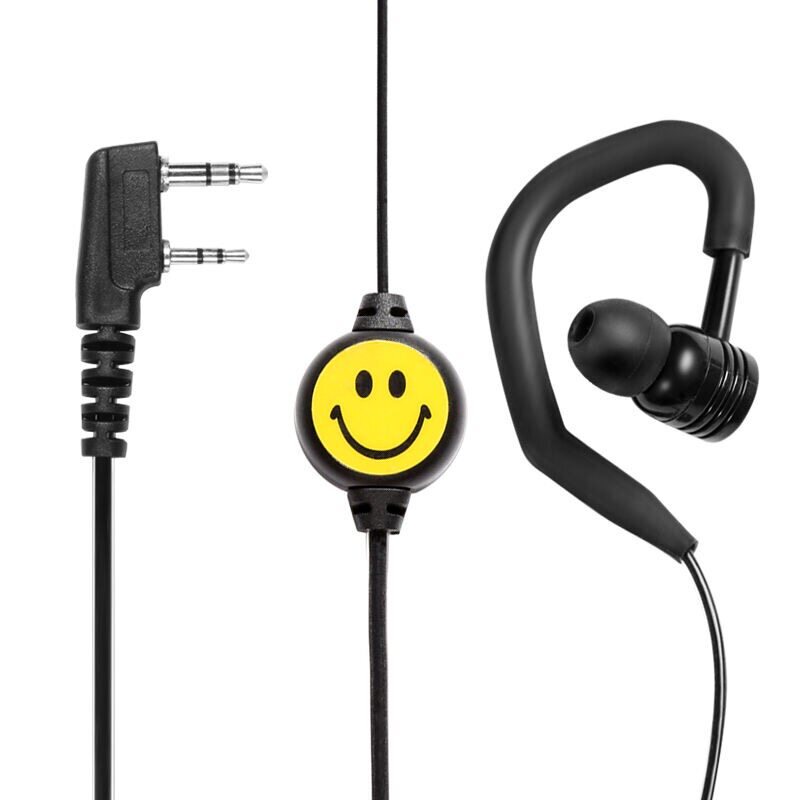 Intercom headphones Smiley Face Headphone Ear headset suitable for sea energy Dharma Jianwu Springs Bloom North Peak Pvanguard Universal K