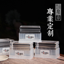 Handmade soap seal Acrylic custom soap seal soap seal custom one product soap seal