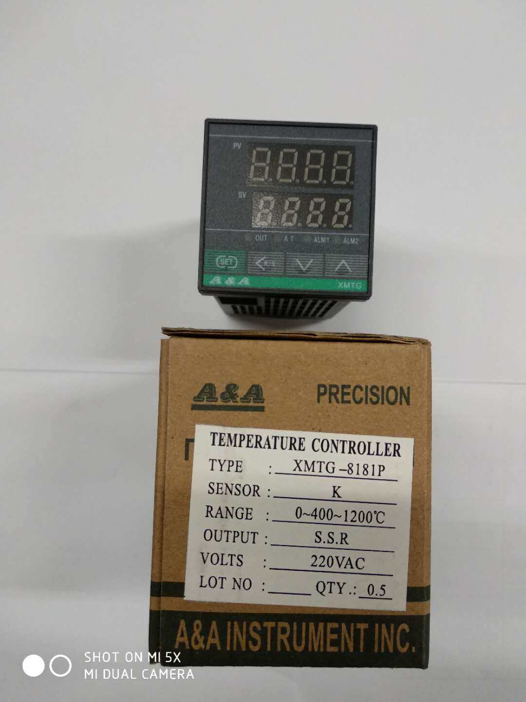 Yu Yao XMTG-8181P AA Zhuo Limeter PID control short and intelligent table lots of spot