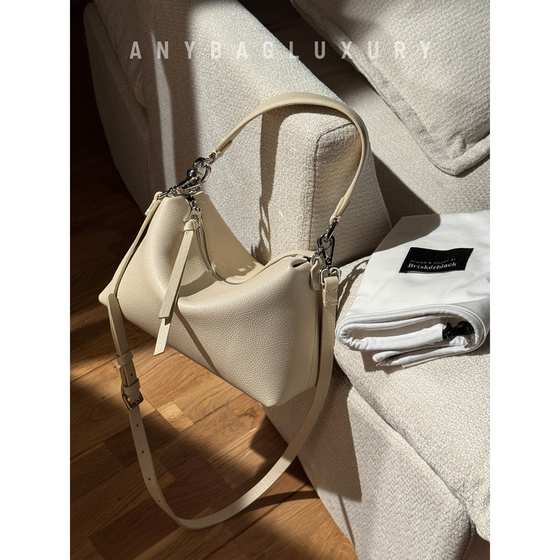 The Texture Is Amazing! Cool and Unique Bk Style! Official Flagship 1080! Soft and Thick Togo Leather Underarm Bag, Crossbody Bag, Shoulder Bag