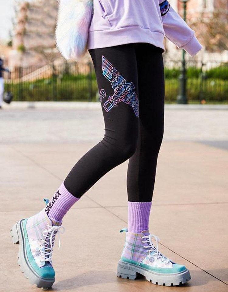 High Play Body LOGO Leggings Inside Lap Pants Sports Pants