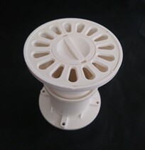 50 PVC national standard embedded balcony floor drain raised horn floor drain perforated floor drain extrapolated floor drain