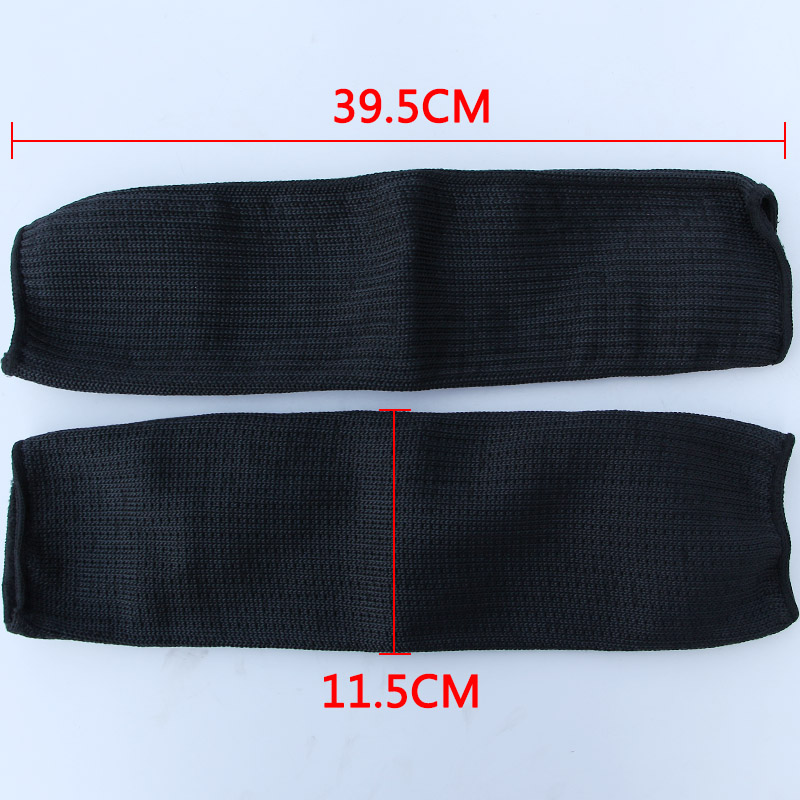 Anti-cut arm guard wrist anti-machete stab protective gear extended level 5 anti-cut steel wire handling glass labor protection gloves