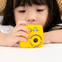 Little yellow duck Childrens digital camera can take pictures can print baby toys DSLR mini gift Girl Polaroid