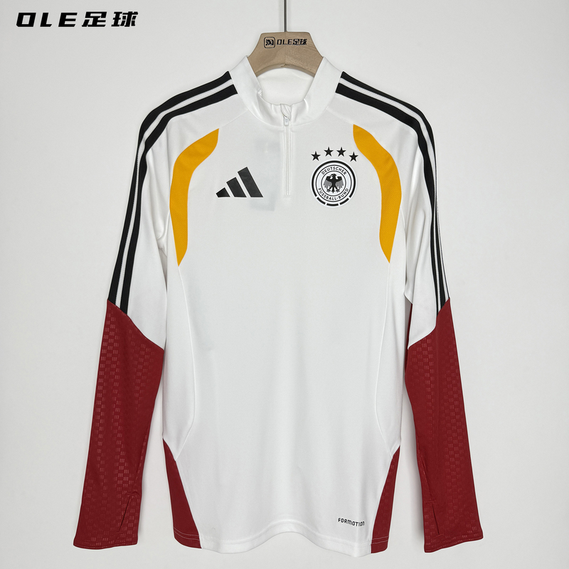 Ole Football Adidas Adidas 2026 World Cup Germany Half-Zip Long-Sleeved Training Suit Kb4492