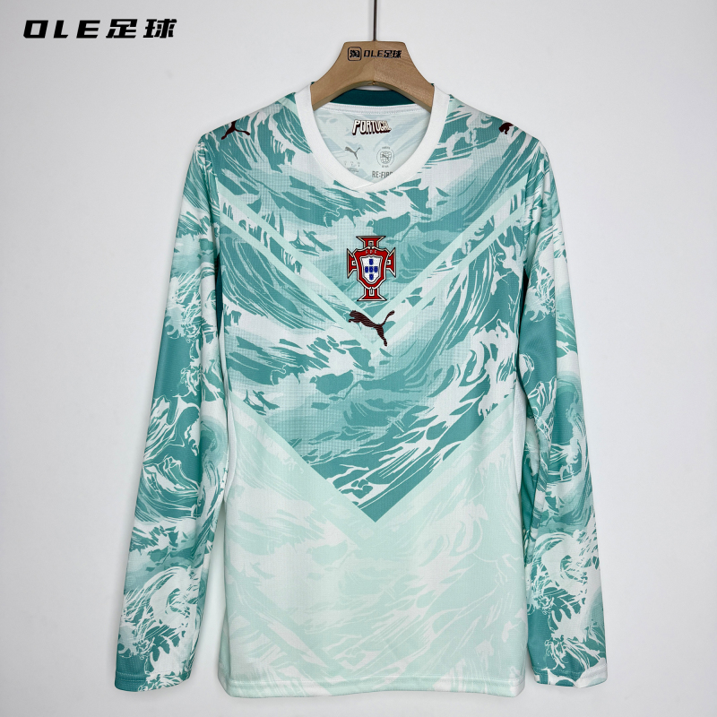 Ole Football Puma 2026 World Cup Portugal Away Fan Version Long-Sleeved Jersey 783289-02