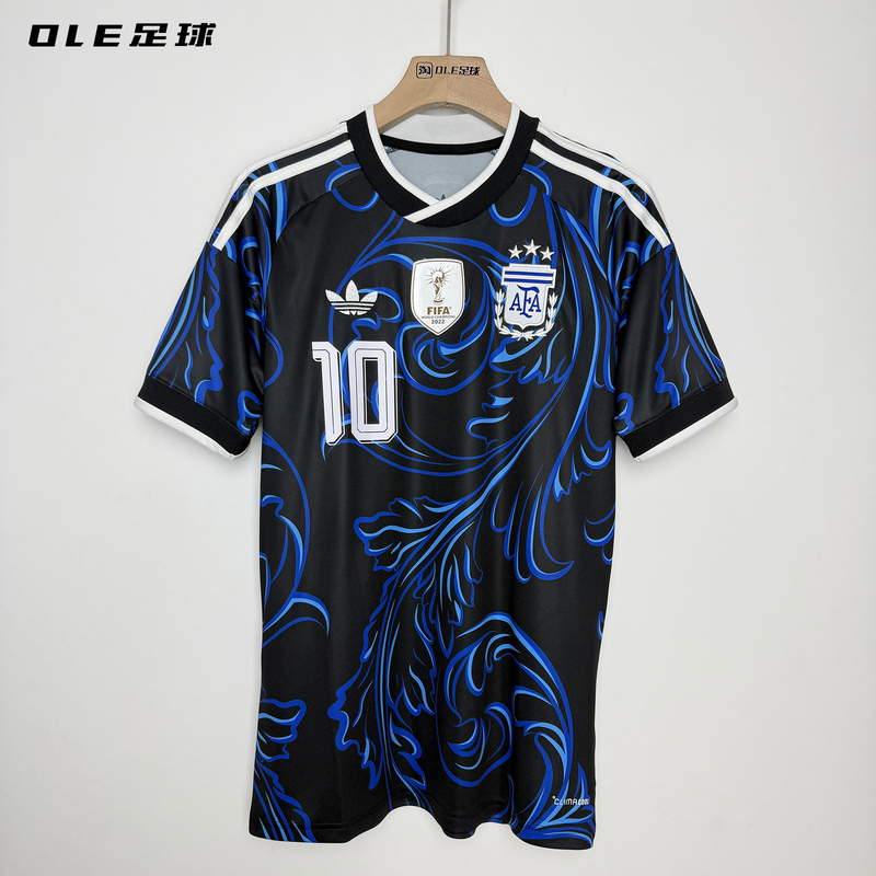 Ole Football Adidas 2026 World Cup Argentina Away Fan Edition Short Sleeve Messi Jersey Kh3940