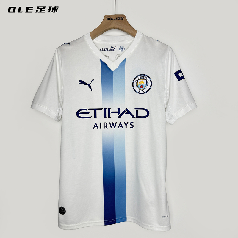 Ole Football Puma Manchester City 26-27 Second Away Fan Version Short-Sleeved Jersey 784352-06 Ole Football Puma Manchester City 26-27 Second Away Fan Version Short-Sleeved Jersey 784352-06