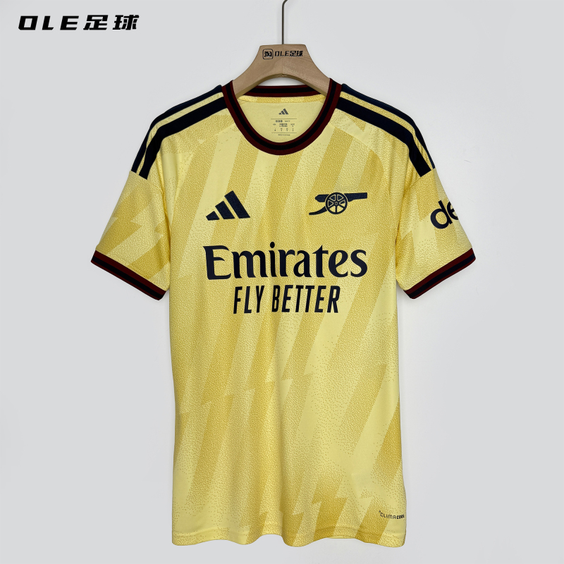 Ole Football Adidas Arsenal 26-27 Away Fan Edition Short Sleeve Jersey Kq6512