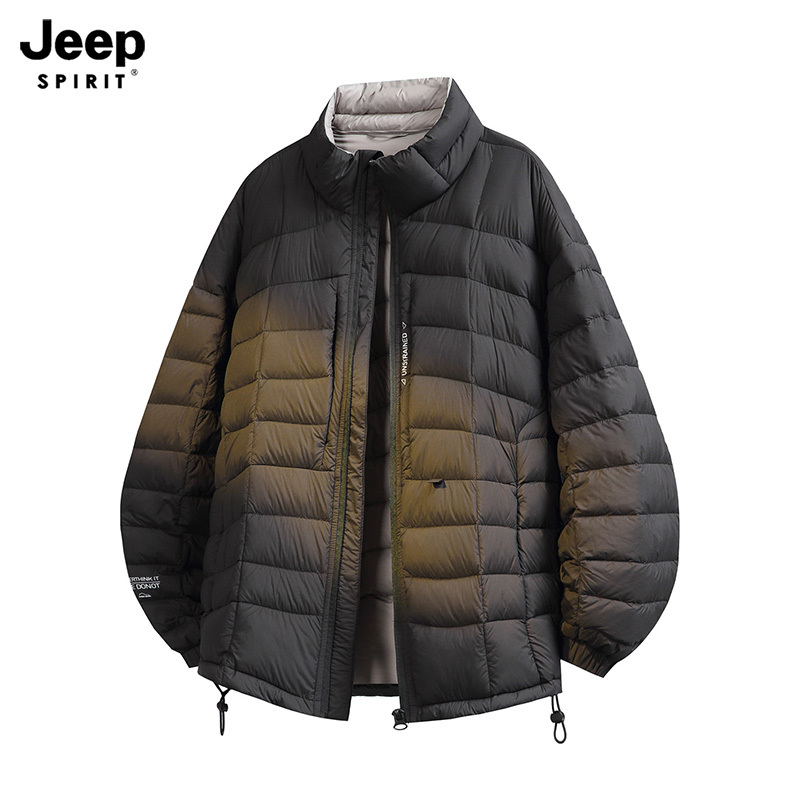 Jeep Spirit Jeep Lightweight down Jacket for Men, Trendy Brand, Plus Size, Loose Fit, 90% Duck down Coat Jeep Spirit Jeep Lightweight down Jacket for Men, Trendy Brand, Plus Size, Loose Fit, 90% Duck down Coat