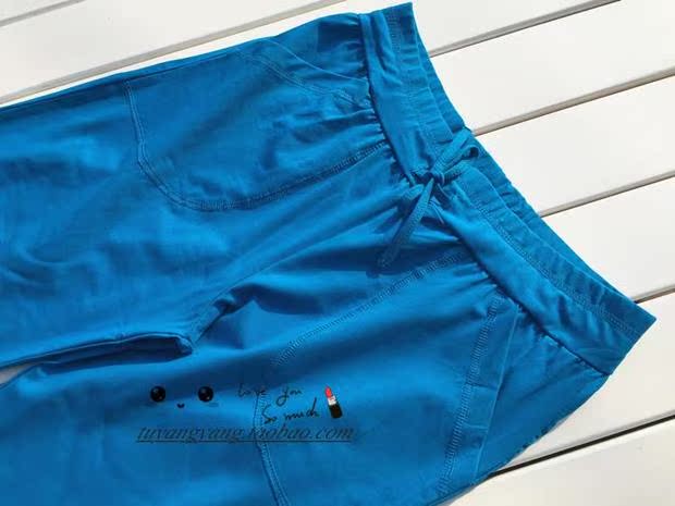 Mùa xuân và mùa hè cotton tập thể dục quần yoga quần thể thao chạy cotton kéo quần quần quần thường quần thẳng - Quần áo tập thể hình quần áo tập yoga adidas