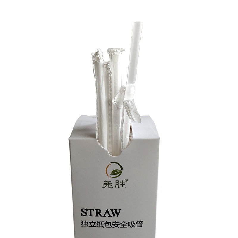 A large number of spot disposable beverage color bar can bend soymilk cola Sprite juice Moonzi plastic straw