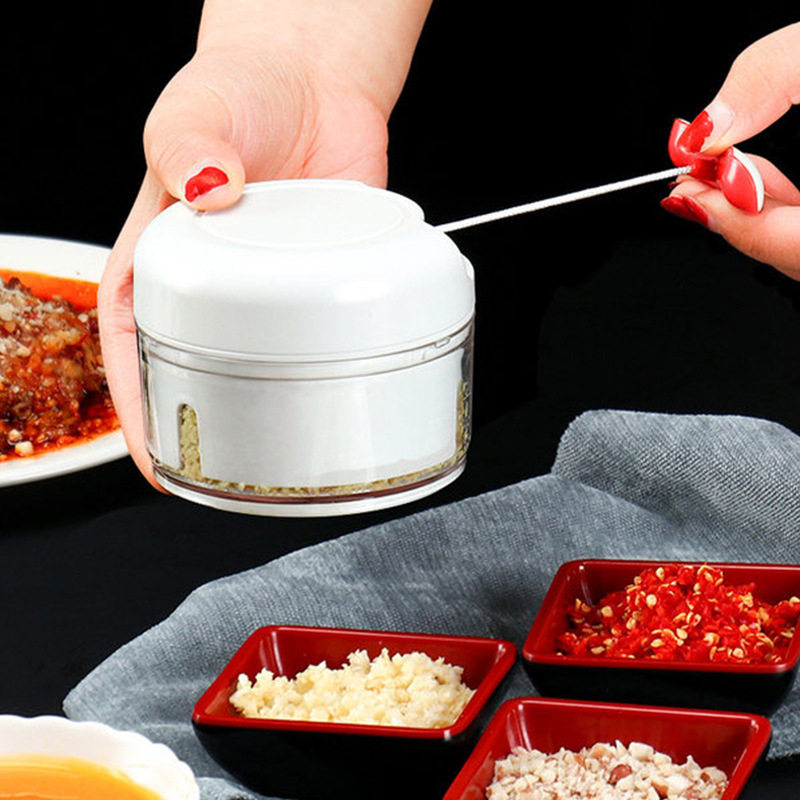 Garlic mash artifact hand-pulled garlic mash Manual garlic small mixer Pull garlic cut garlic minced household