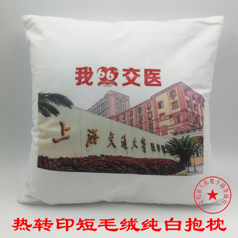 DIY thermal transfer super soft plush blank pillow cushion pillow wholesale personality pillow set formulation