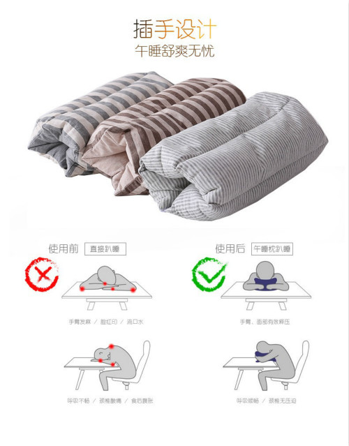 Đa chức năng đệm đệm cổ gối ngủ gối - Trở lại đệm / Bolsters gối mền 2in1