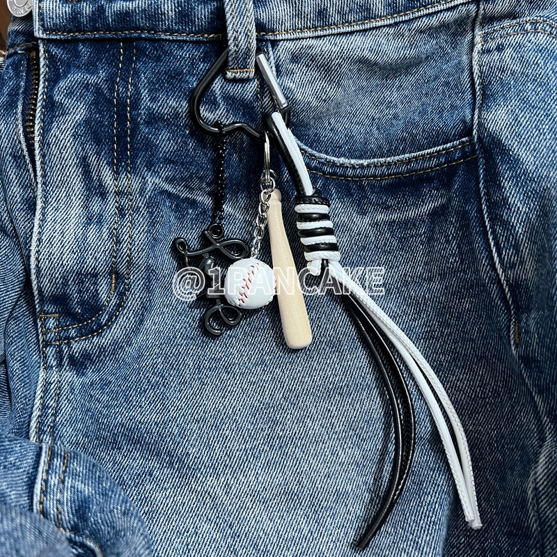 Jeans Accessories, Unisex Pants Chain, Versatile Keychain, Bag Charm, Niche Accessory, Jeans and Work Pants Chain