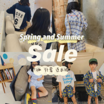 iaiammo spring and summer broken code clearance childrens t-shirt jacket dress non-refundable