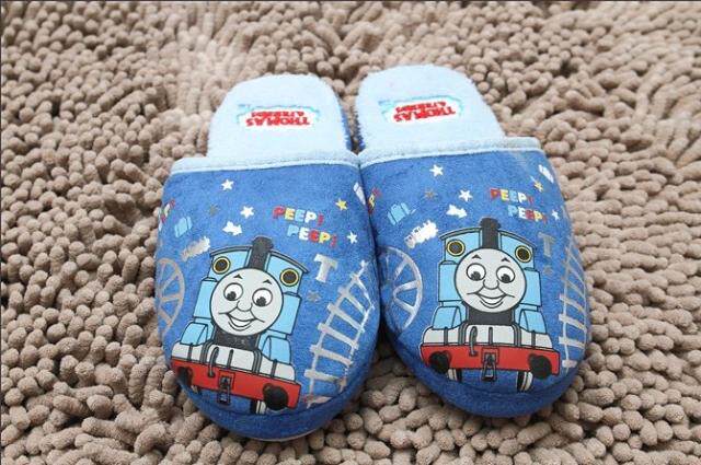 Pantoufles enfants en suède - Ref 986920 Image 13