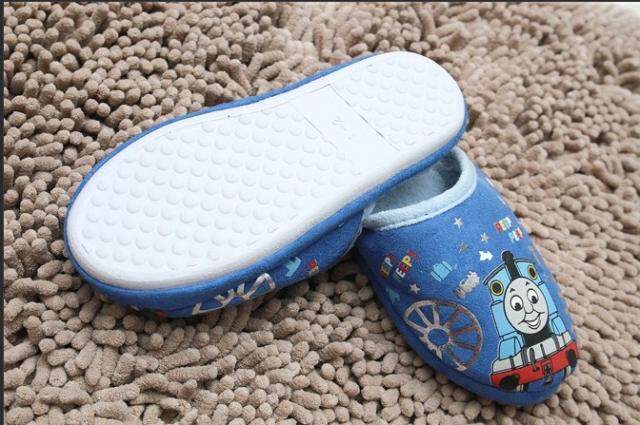 Pantoufles enfants en suède - Ref 986920 Image 12