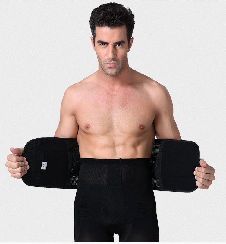Vòng eo nam mạnh mẽ đai thắt lưng mỏng eo nhựa eo phẳng phục hồi eo giảm corset dạ dày mỏng mùa hè đồ lót phụ nữ